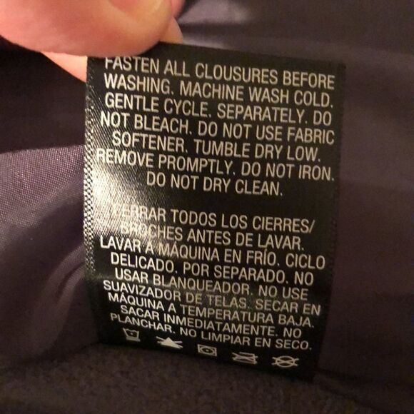 Athletech 1X White Fuchsia Pink Blue Plaid Full Zip Quilted Puffer Jacket - Picture 15 of 16